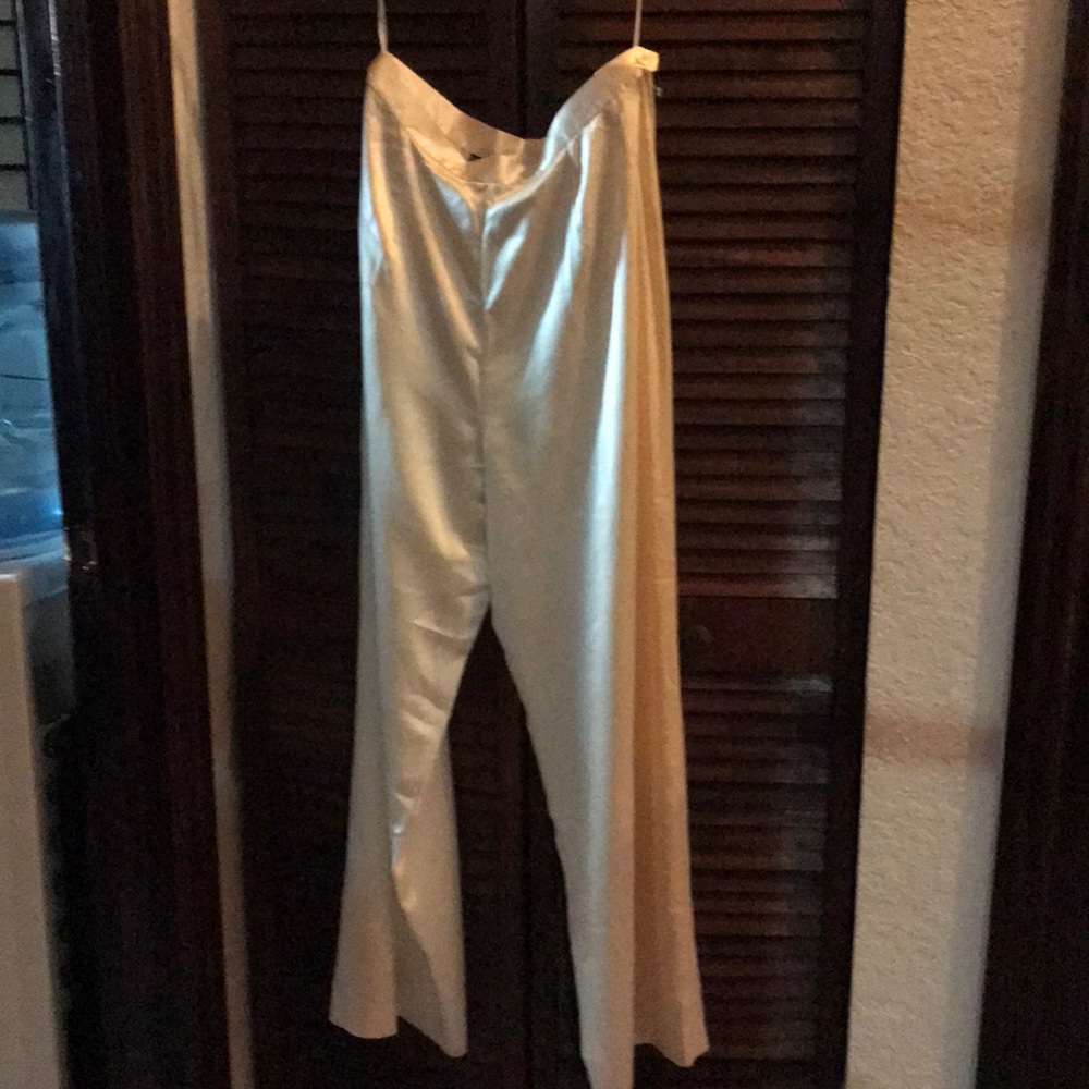 Ralph Lauren Ivory silk pants